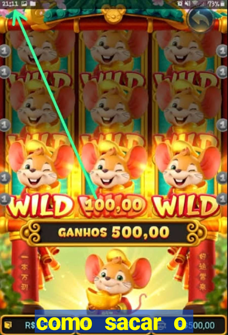 como sacar o dinheiro do jogo fortune tiger no celular